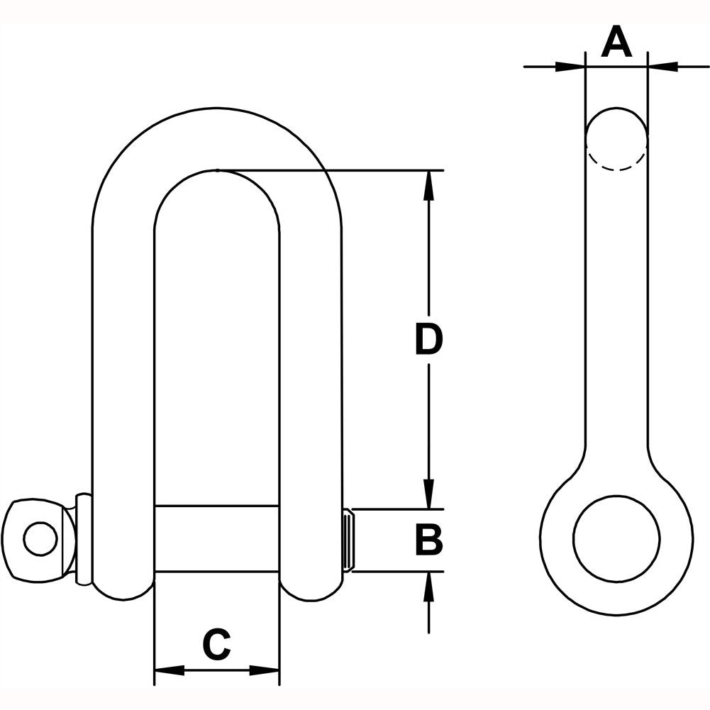 five-sixteenths-inch-stainless-captive-pin-d-shackle-specification-diagram