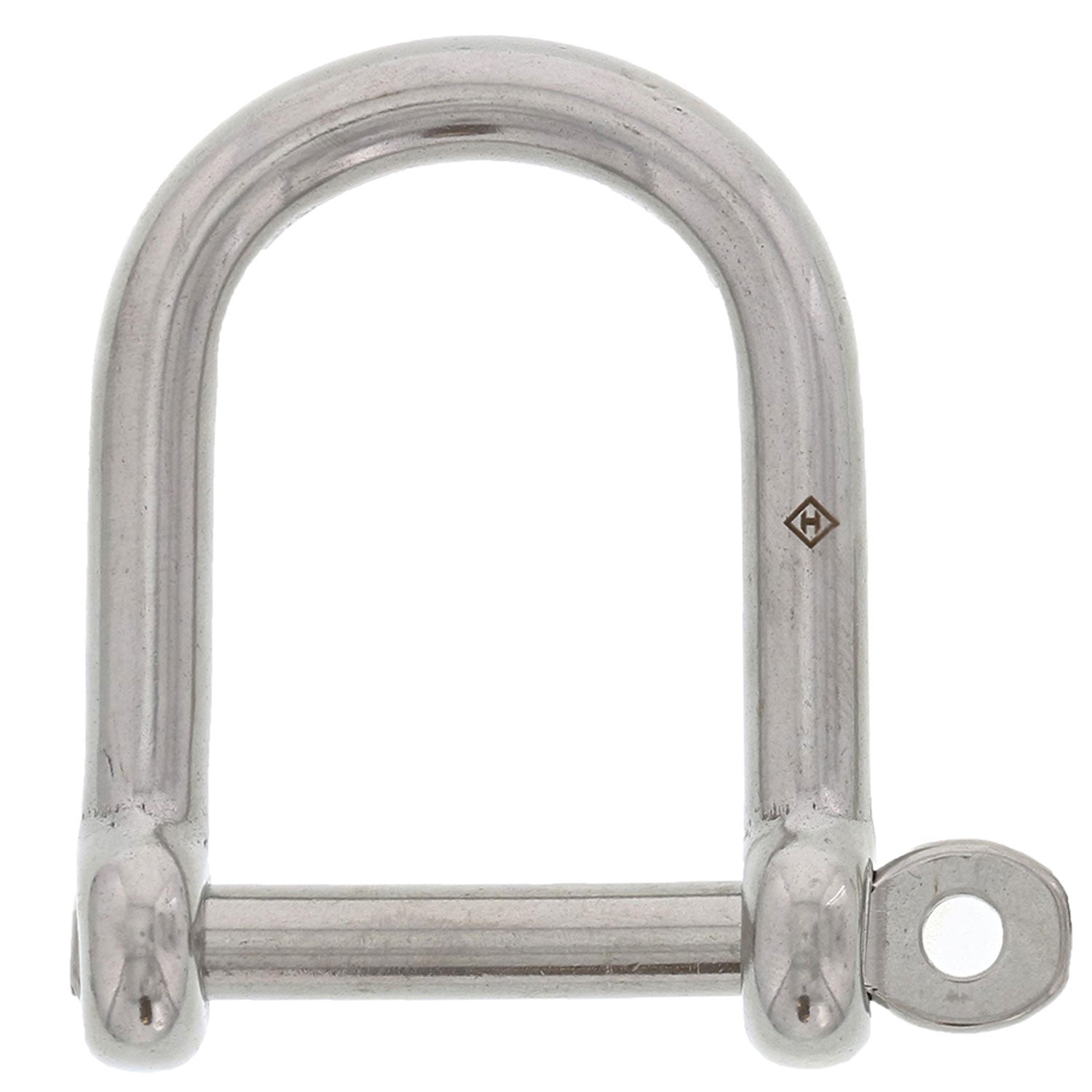 3//8 Stainless Steel Screw Pin Wide D Shackle