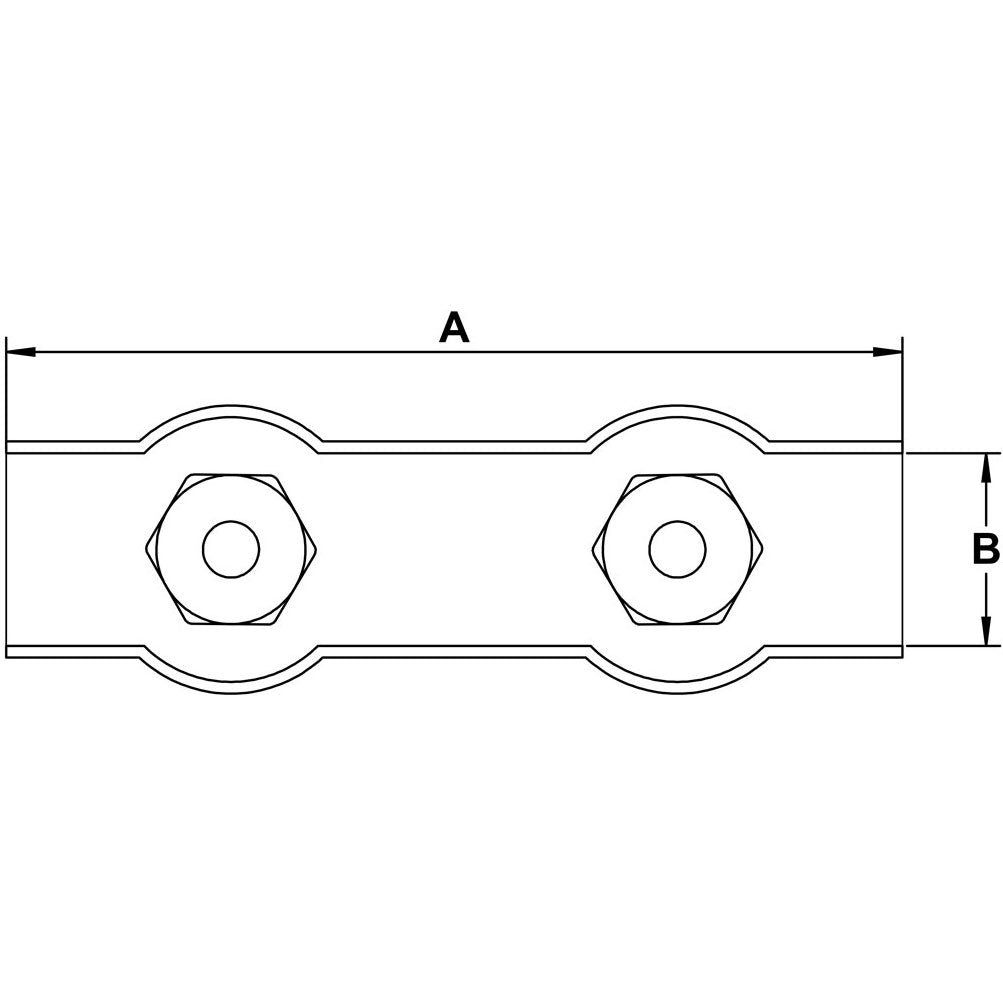 five-sixteenths-inch-stainless-stamped-double-cable-clamp-specification-diagram