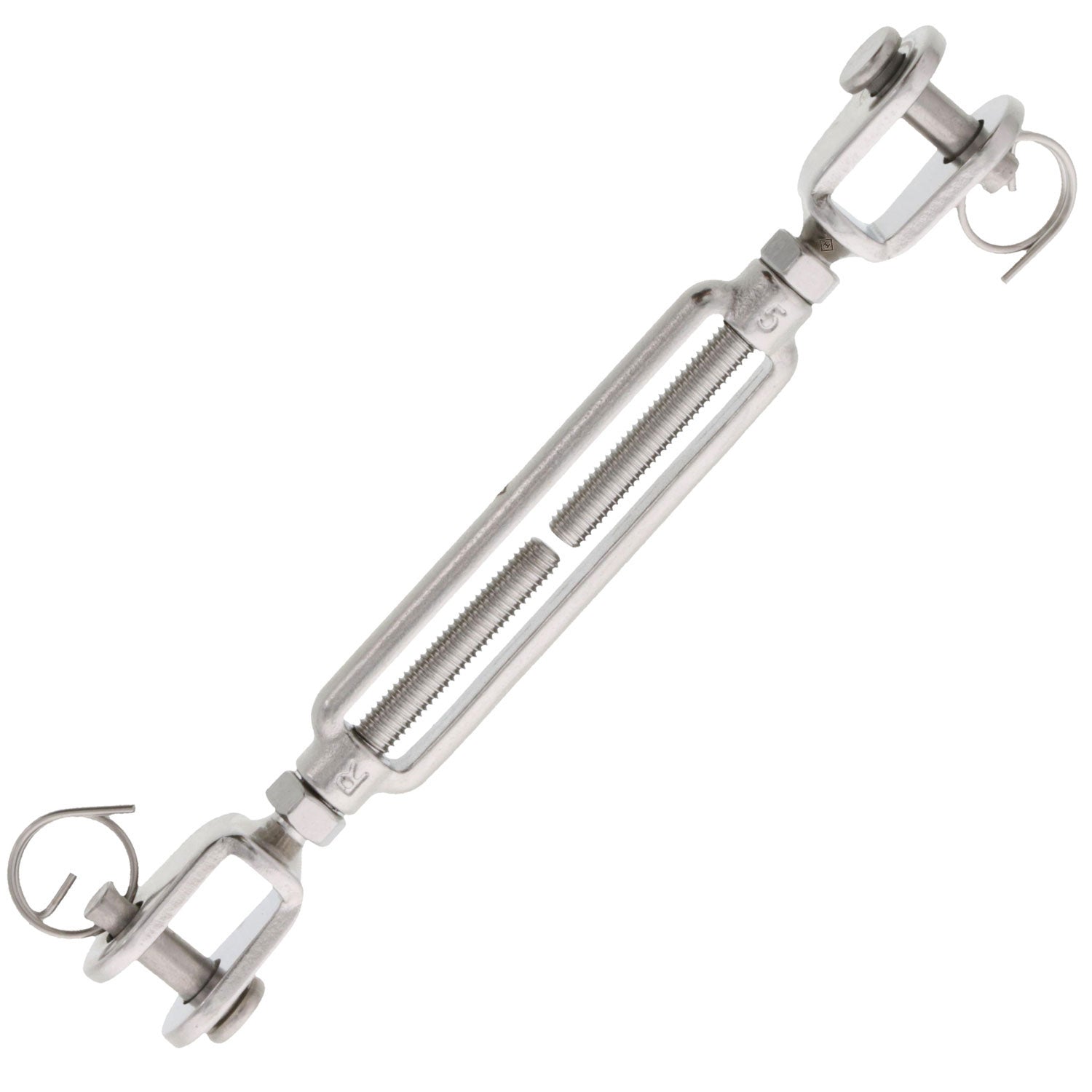 1//4 Stainless Steel Jaw x Jaw Swivel