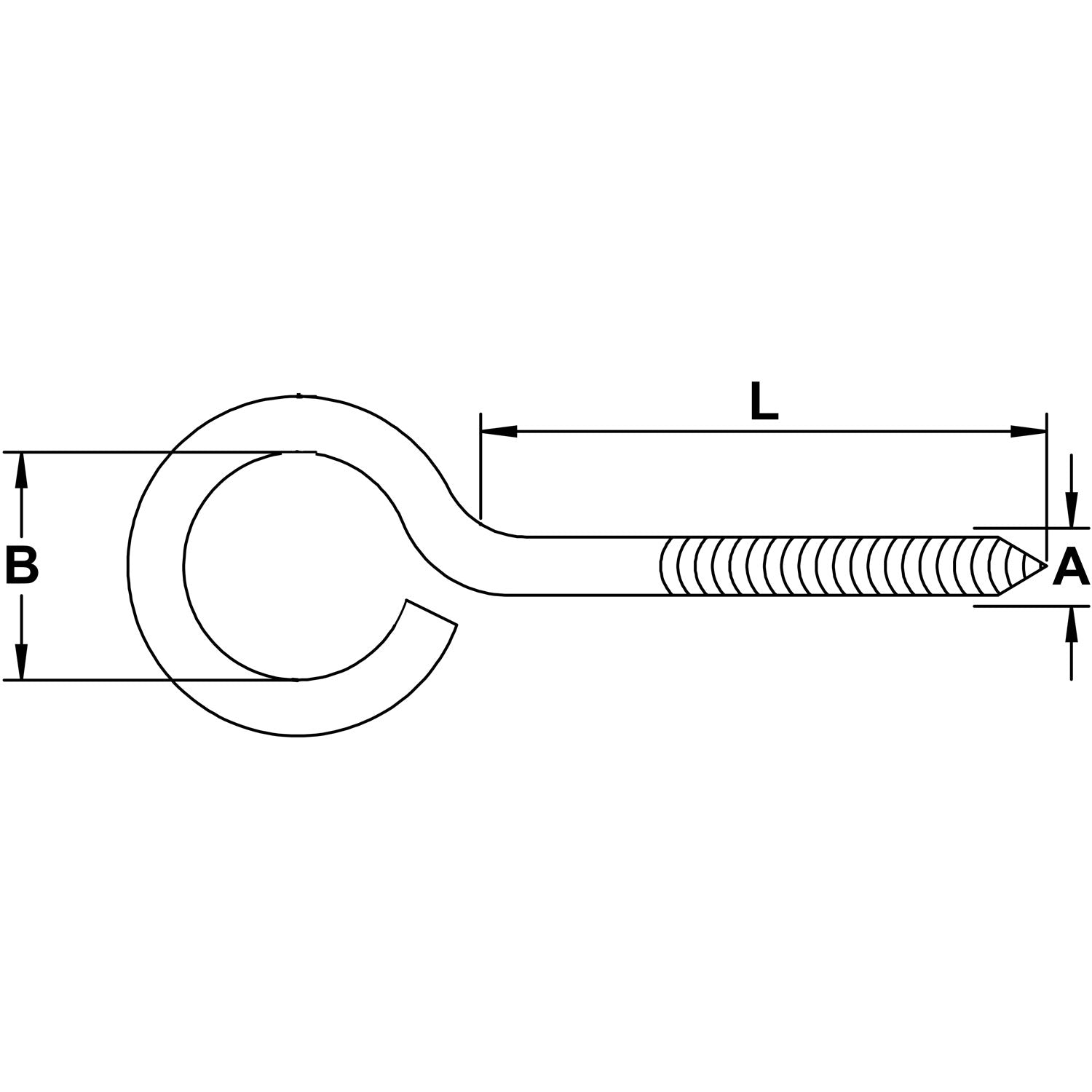 three-eighths-inch-x-three-inch-stainless-lag-eye-bolt-specification-diagram
