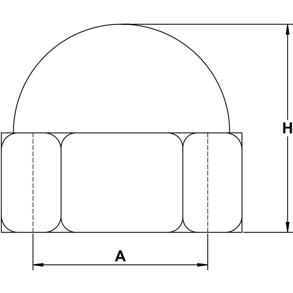 three-eighths-inch-stainless-dome-nut-specification-diagram