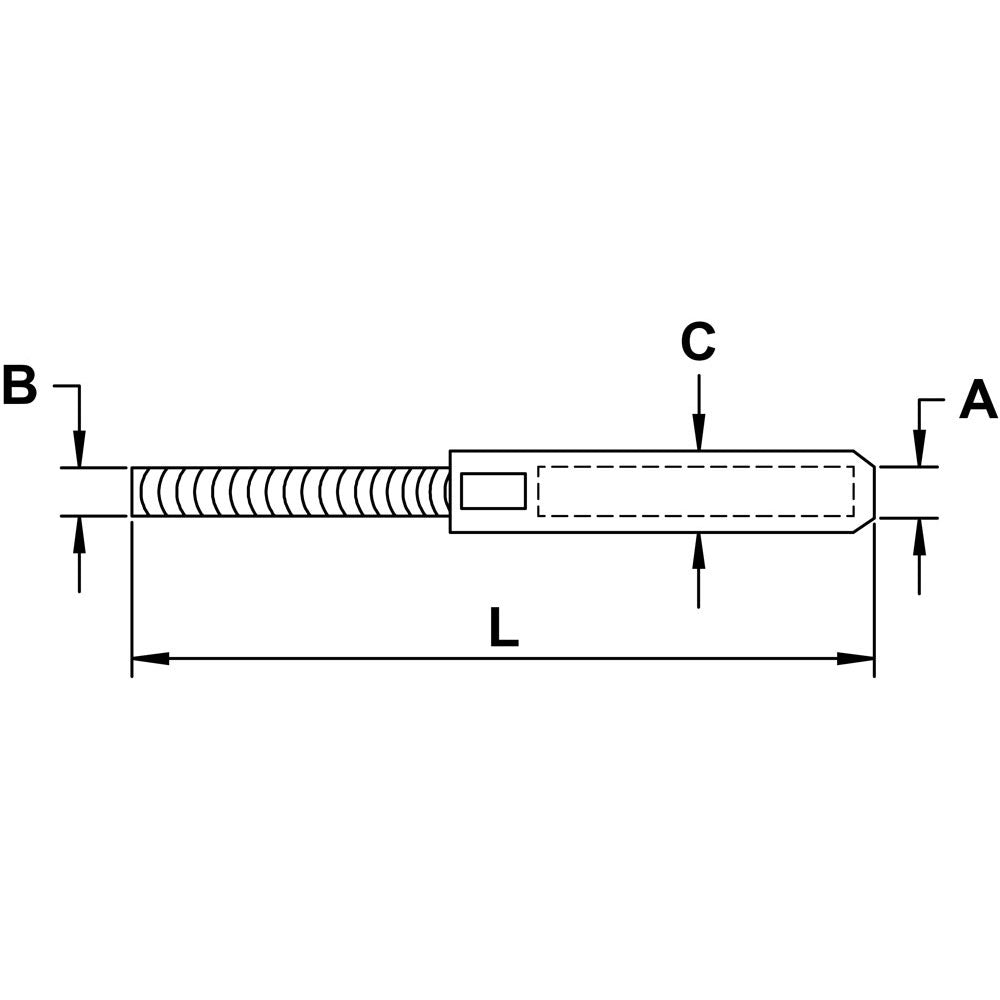 three-sixteenths-inch-stainless-hand-swage-threaded-stud-specification-diagram
