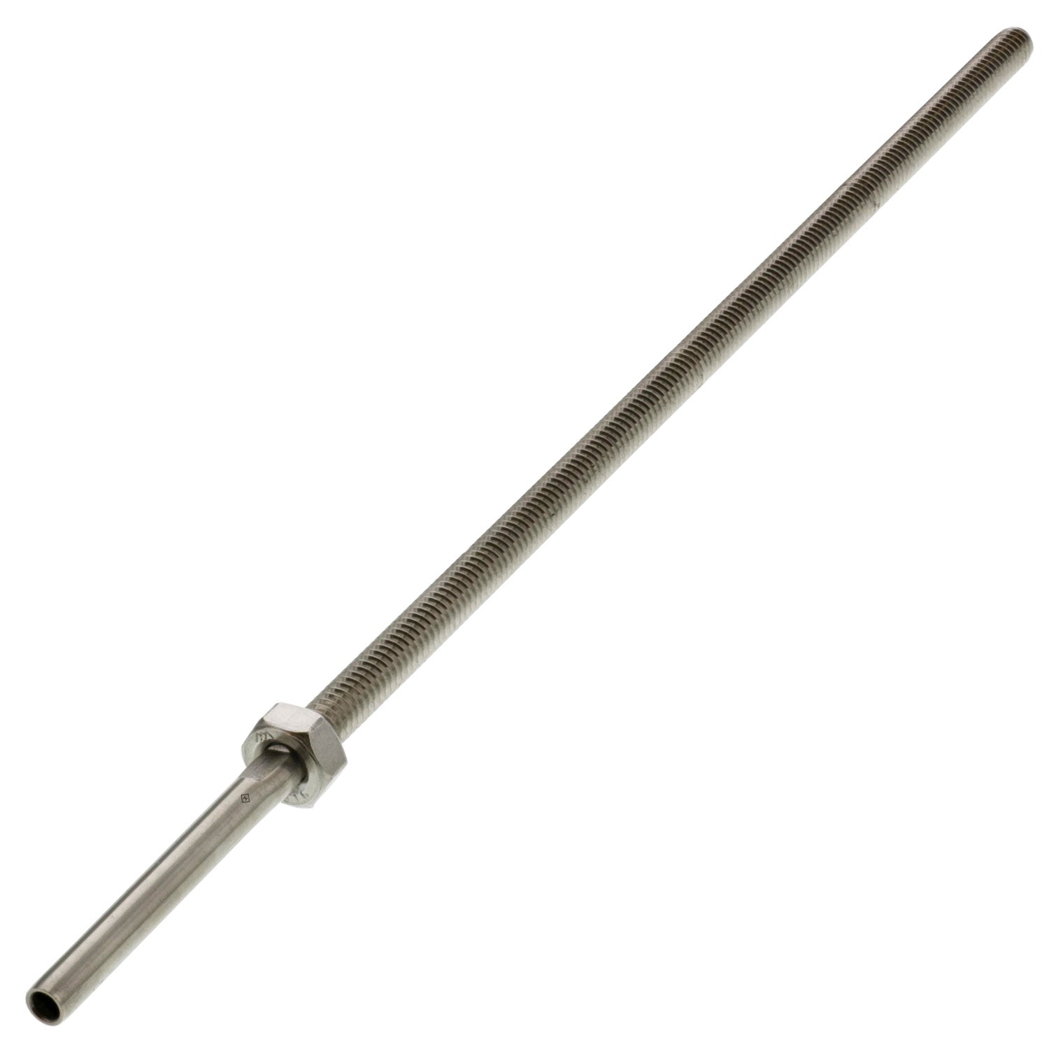 Cable Railing Swage Stainless Steel Railing602-1/8 inch Thread Stud End 205 Pack 