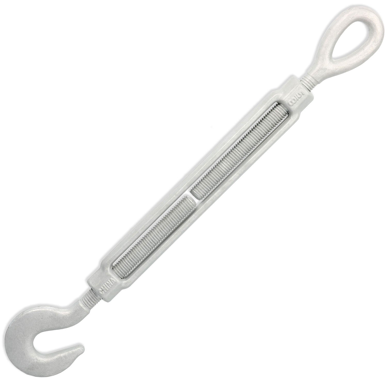 5/8 Inch x 9 Inches Galvanized Hook and Eye Turnbuckle by US Cargo Control 