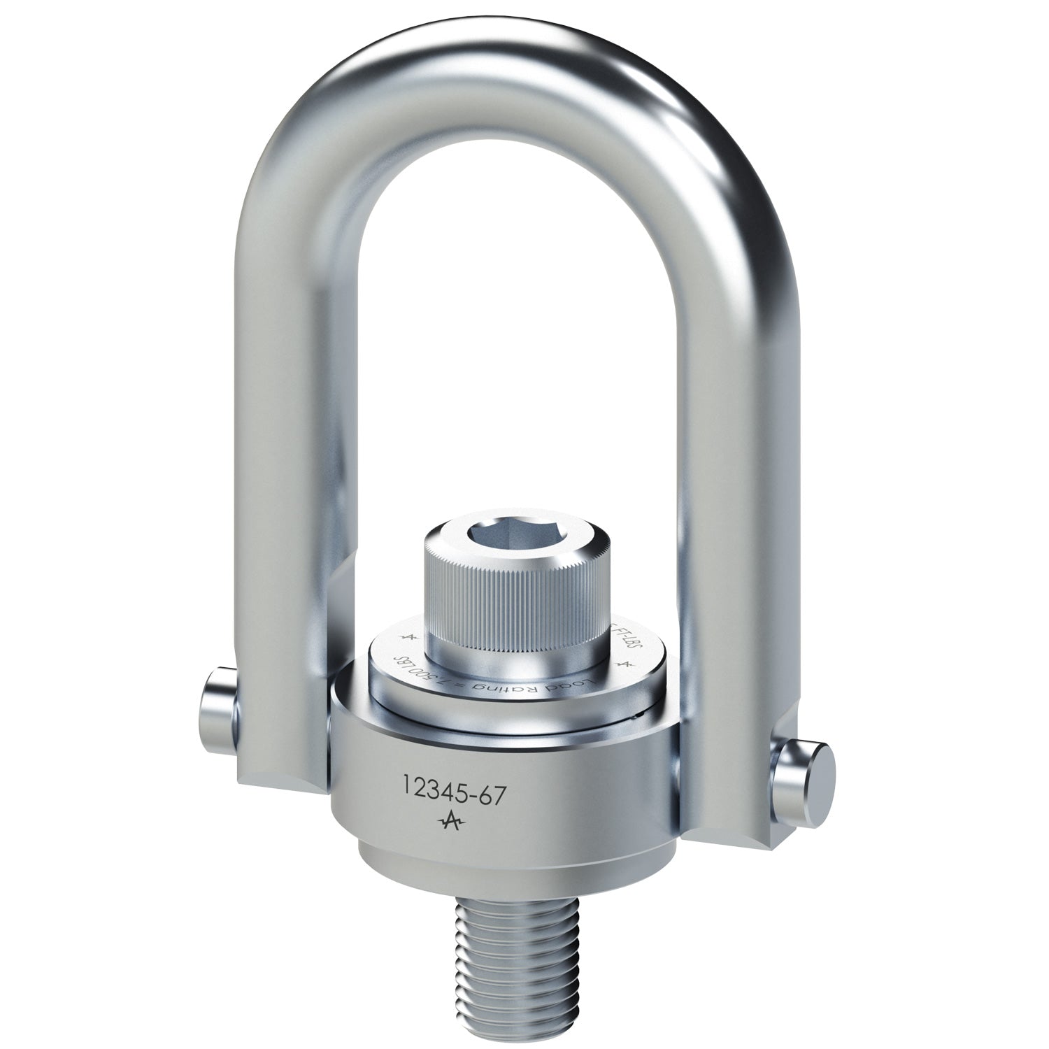M30 x 54mm, 2250 kg WLL, Stainless Steel Safety Engineered ADB Hoist Ring