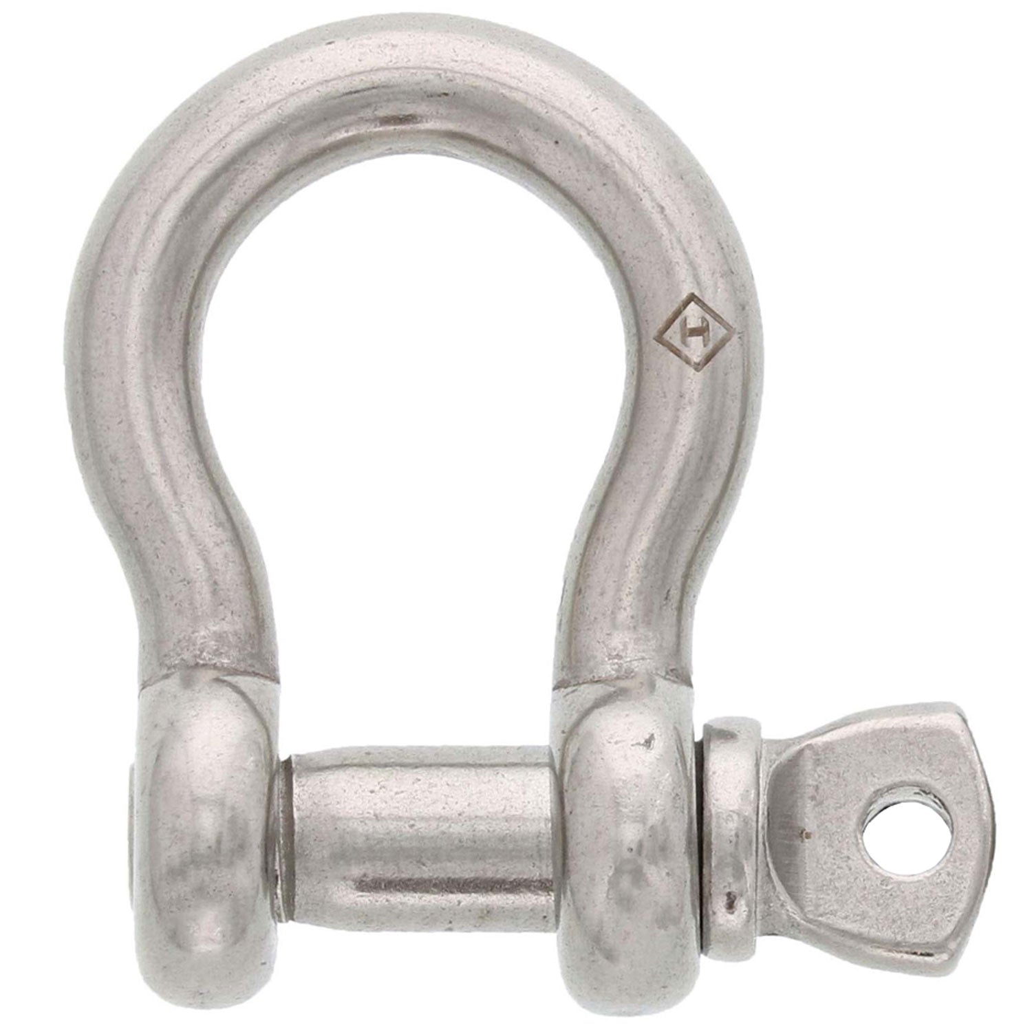 5/16 in., 1718 lb, Type 316 Stainless Steel Screw Pin Anchor Shackle
