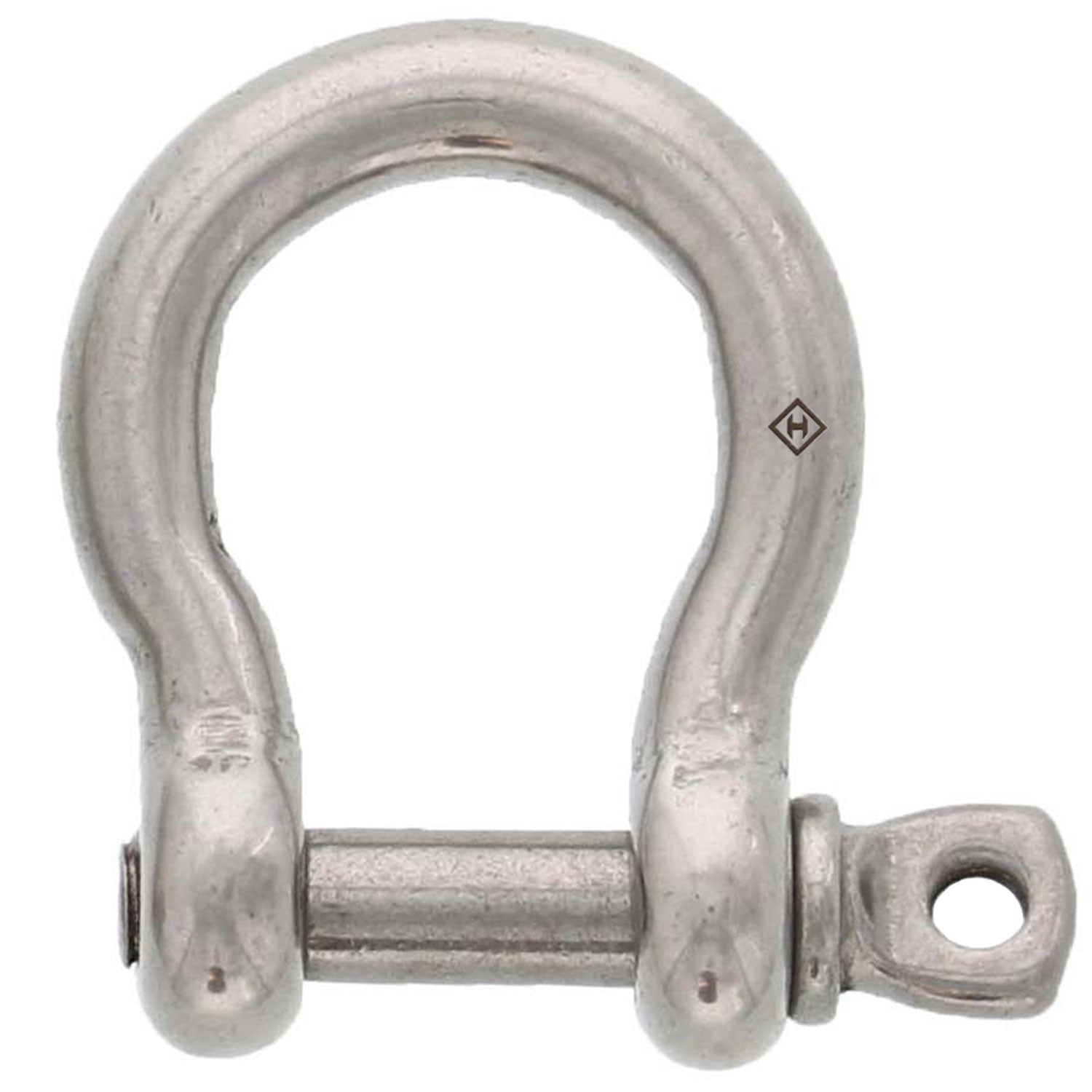 1/8 in., 285 lb, Type 316 Stainless Steel Screw Pin Anchor Shackle