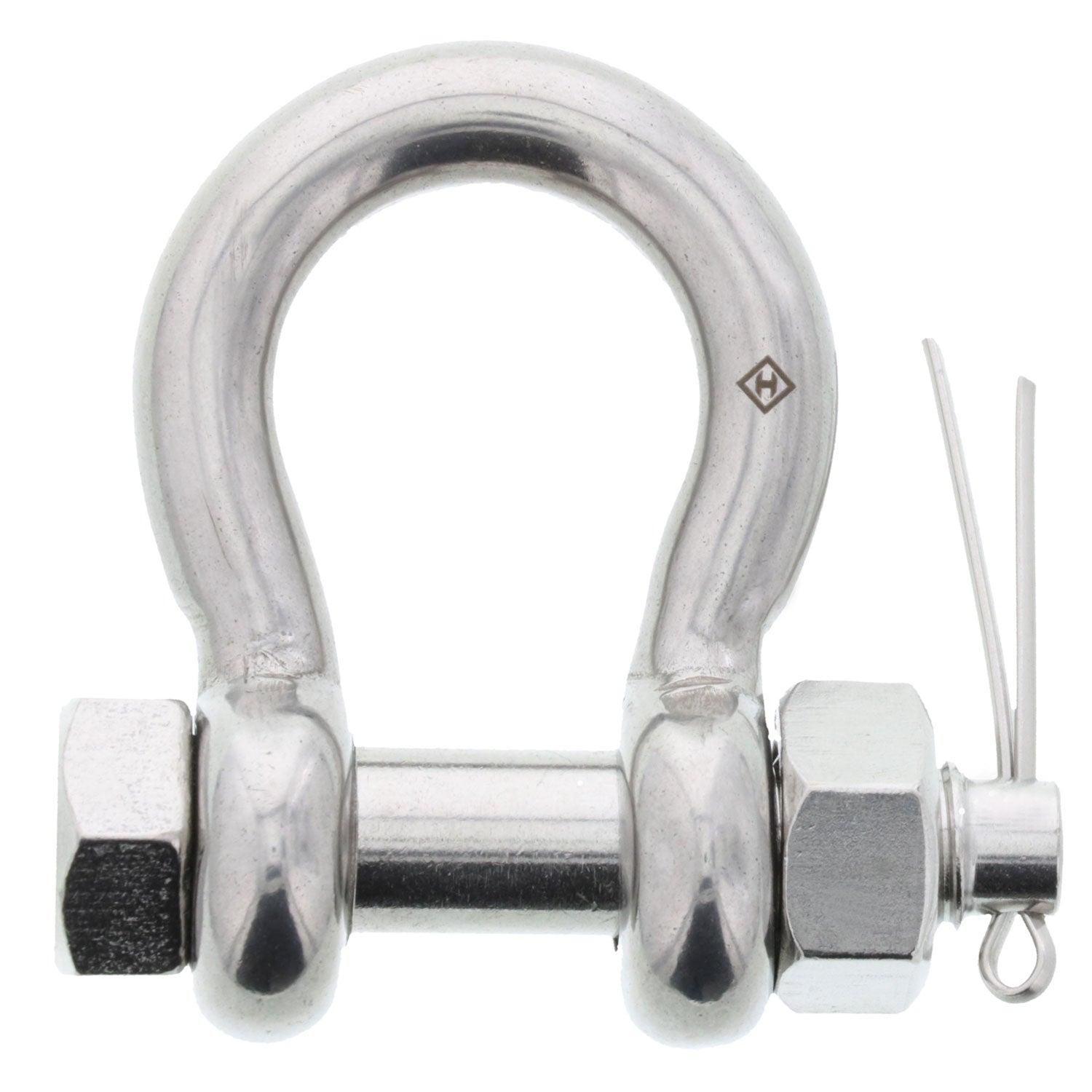 Stainless Steel T316 Bolt Pin Anchor Shackle Safety Bolt Shackle 1pc 5/16" 