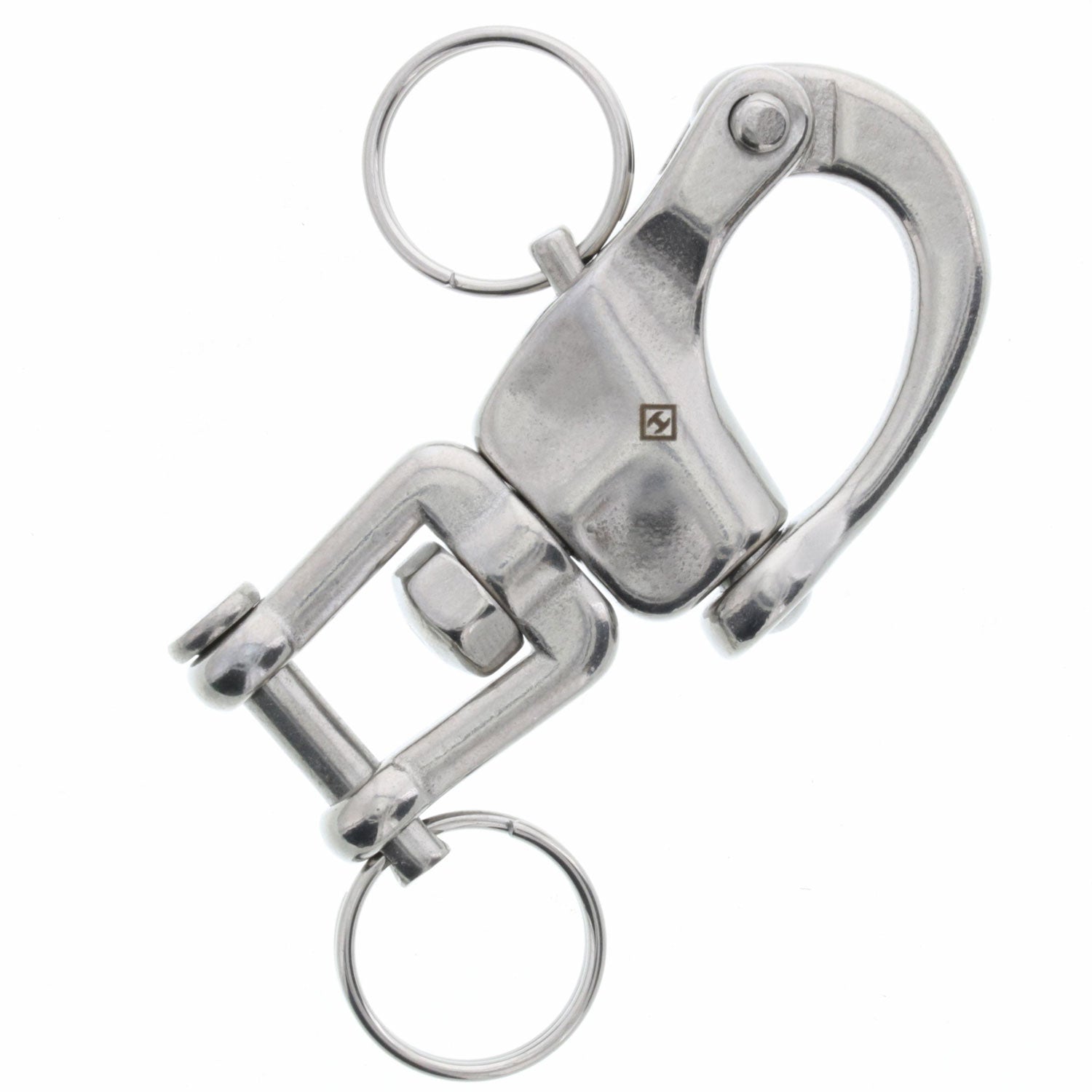 70mm Stainless Steel Jaw Swivel Snap Shackle