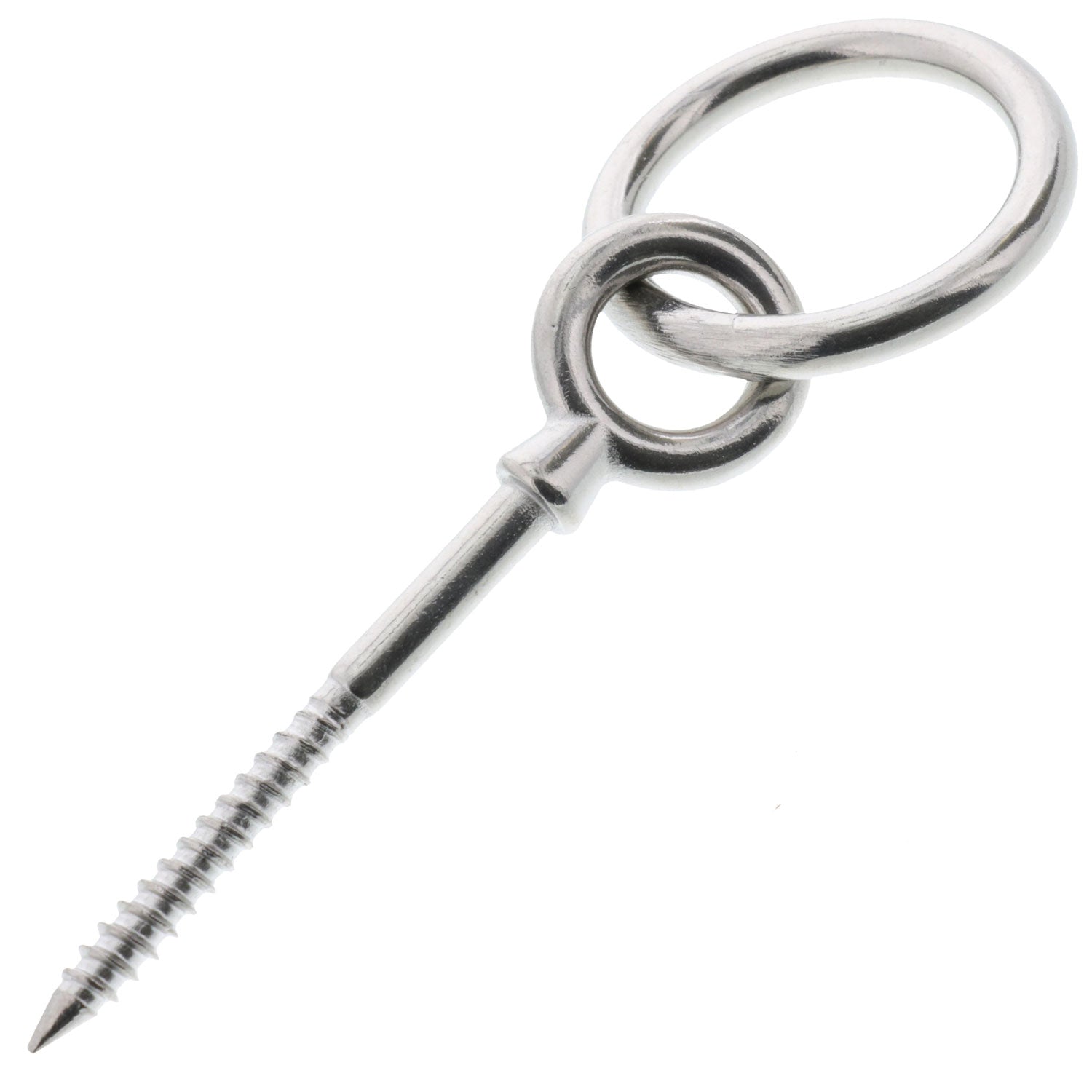 1/4 x 2.38 Stainless Steel Rod Lag Eye Bolt 1/4 x 2.38 Stainless Steel Rod Lag Eye Bolt