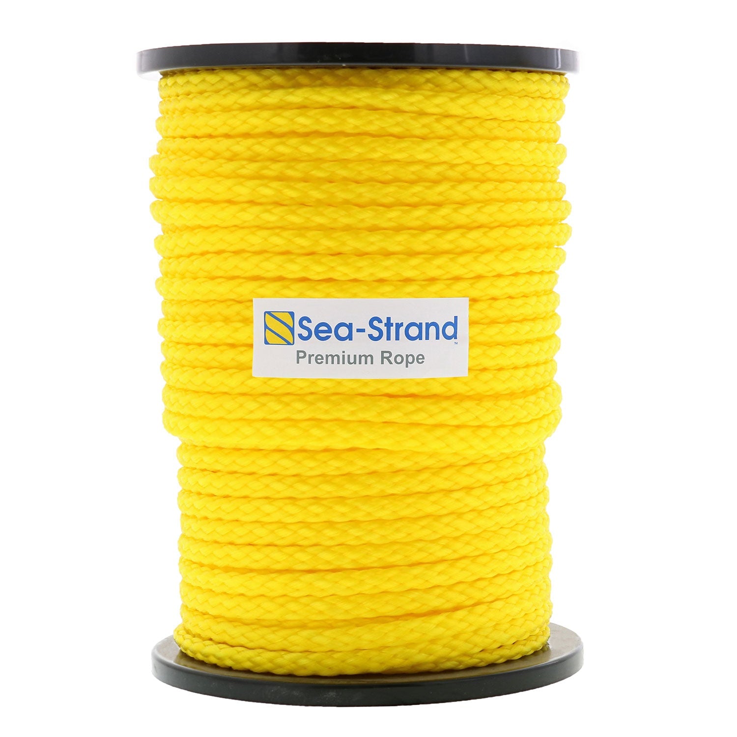 3 8 X 300 Reel Yellow Hollow Braid Polypropylene Rope