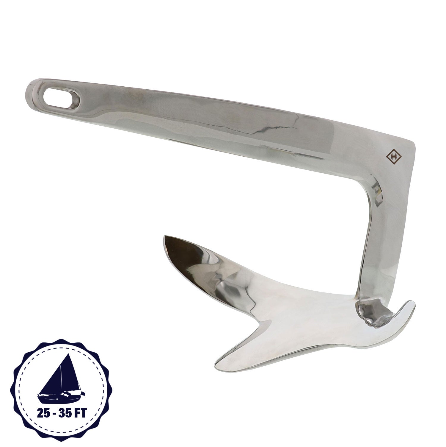 22 lbs Stainless Steel Bruce Anchor