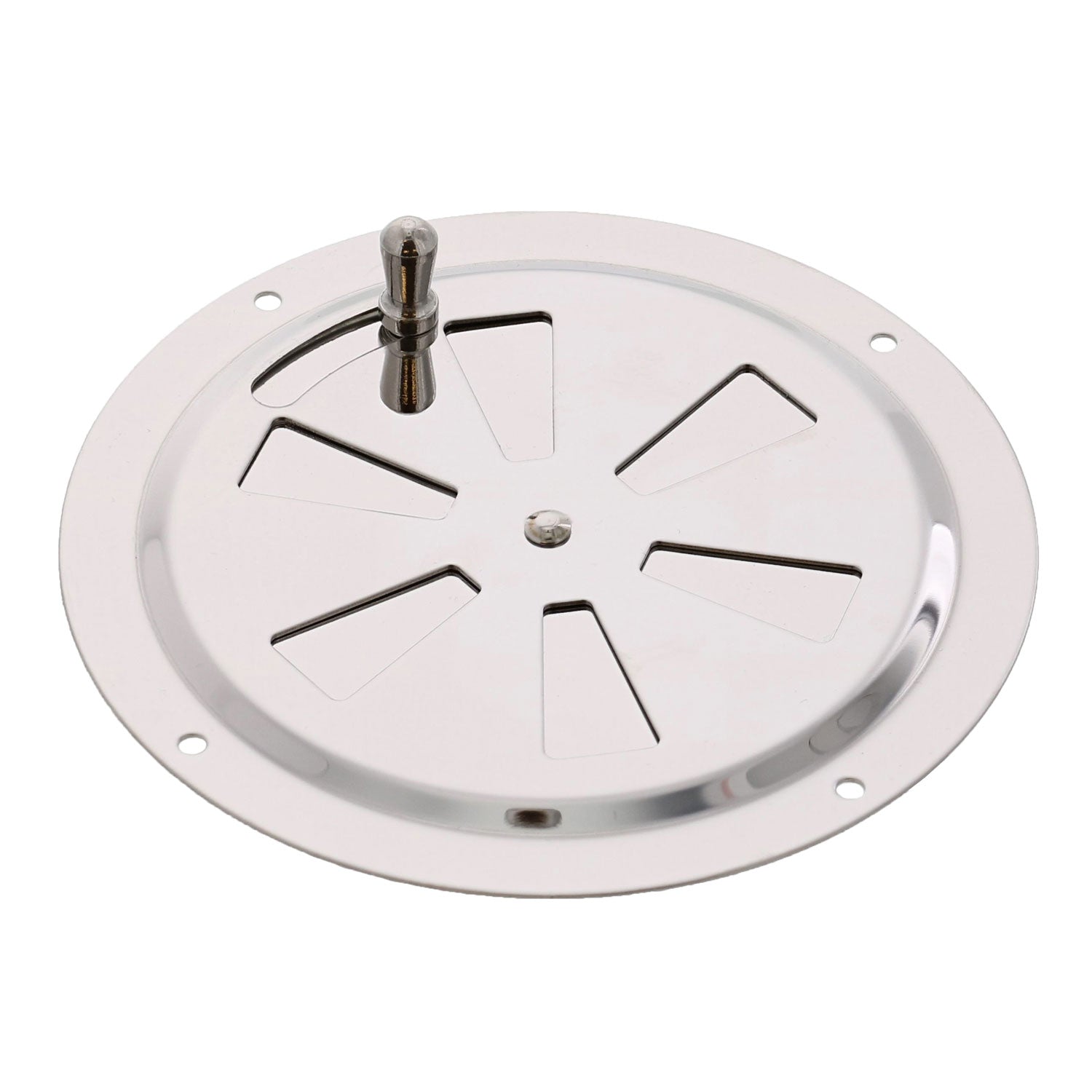 Stainless Steel Round Lockable Vent Plate, Style 1276