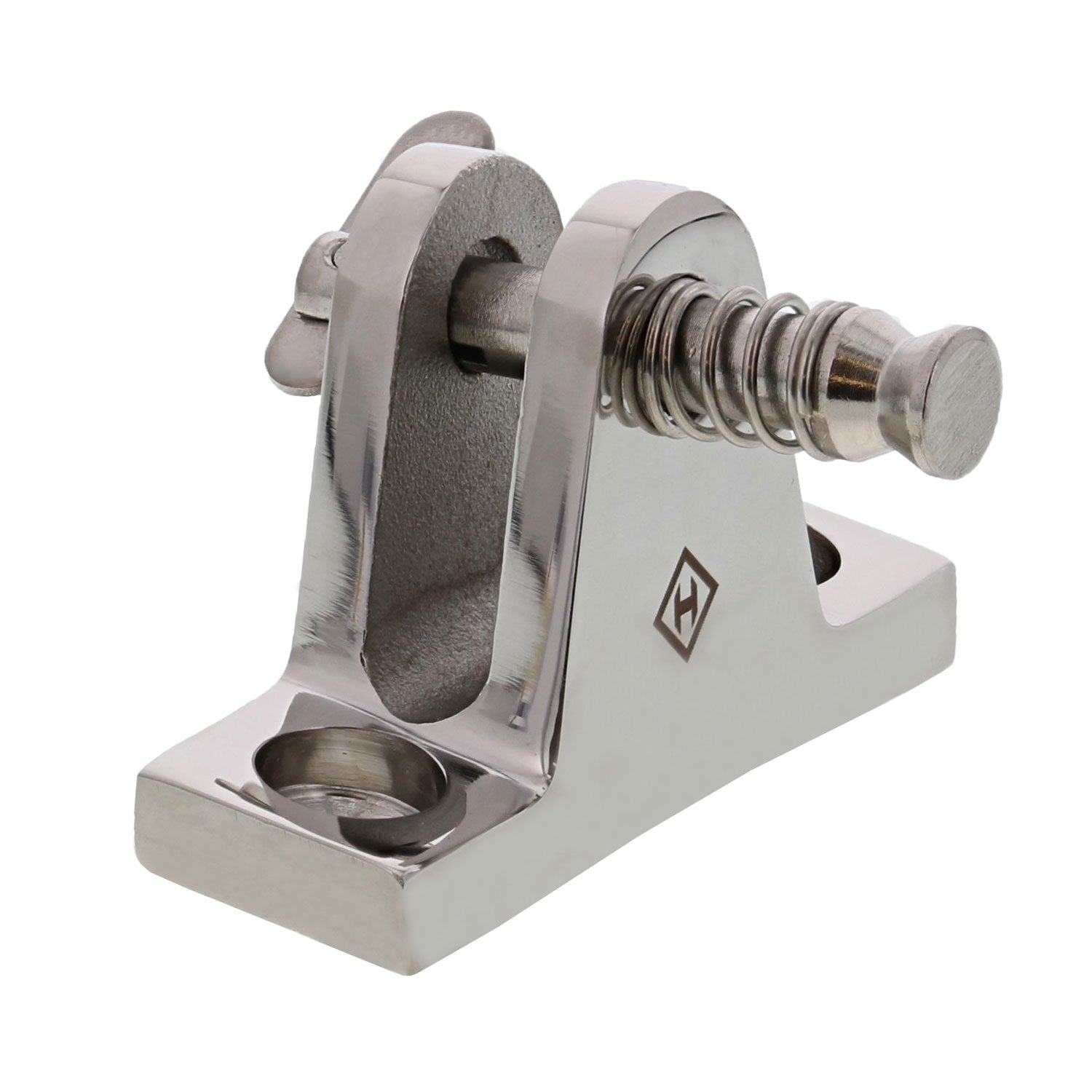 80 Degree Stainless Steel Deck Hinge, Removable Pin