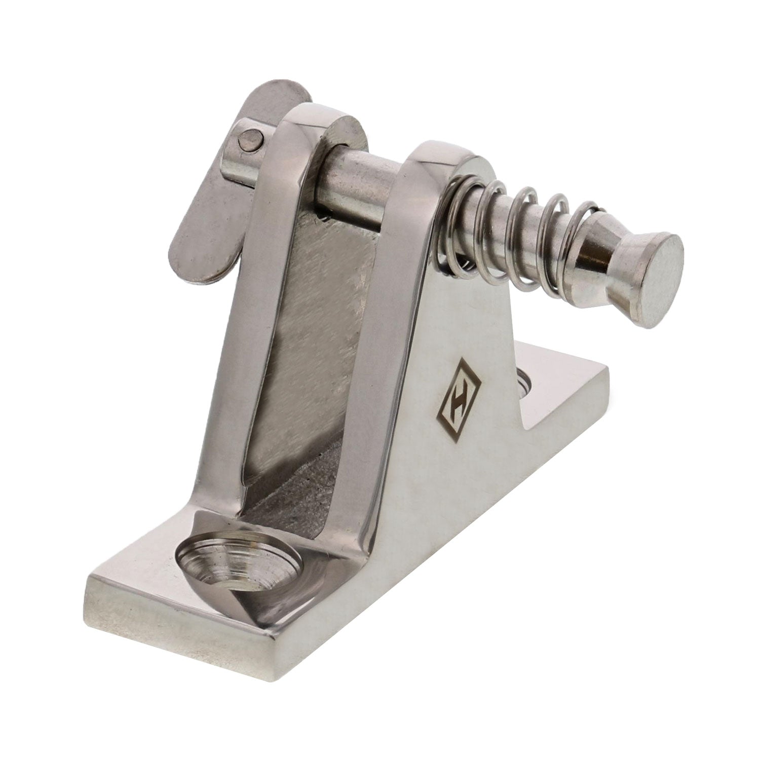 90 Degree Stainless Steel Deck Hinge, Removable Pin