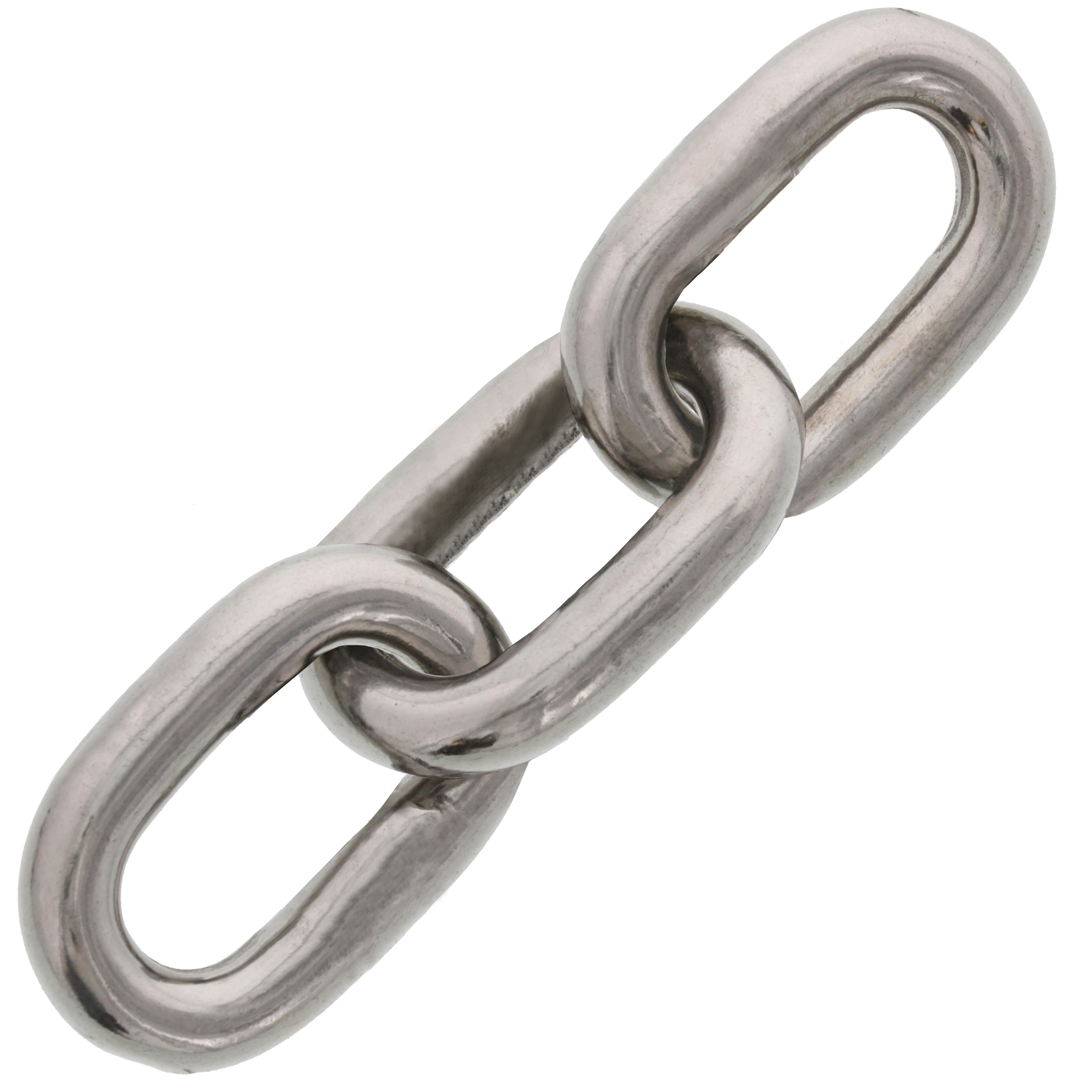 Type 304, Stainless Steel Chain (Sold 