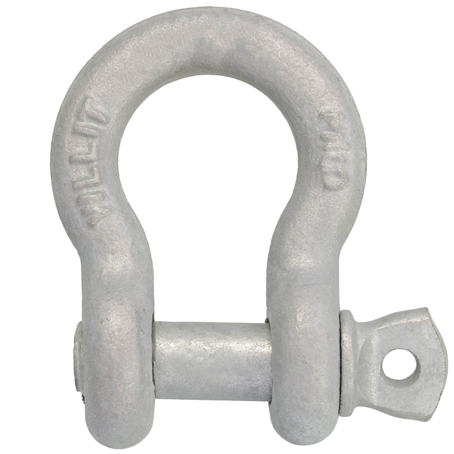 1-3/8" Screw Pin Anchor Shackle Galvanized Steel Drop Forged 27000 Lbs D Ring 