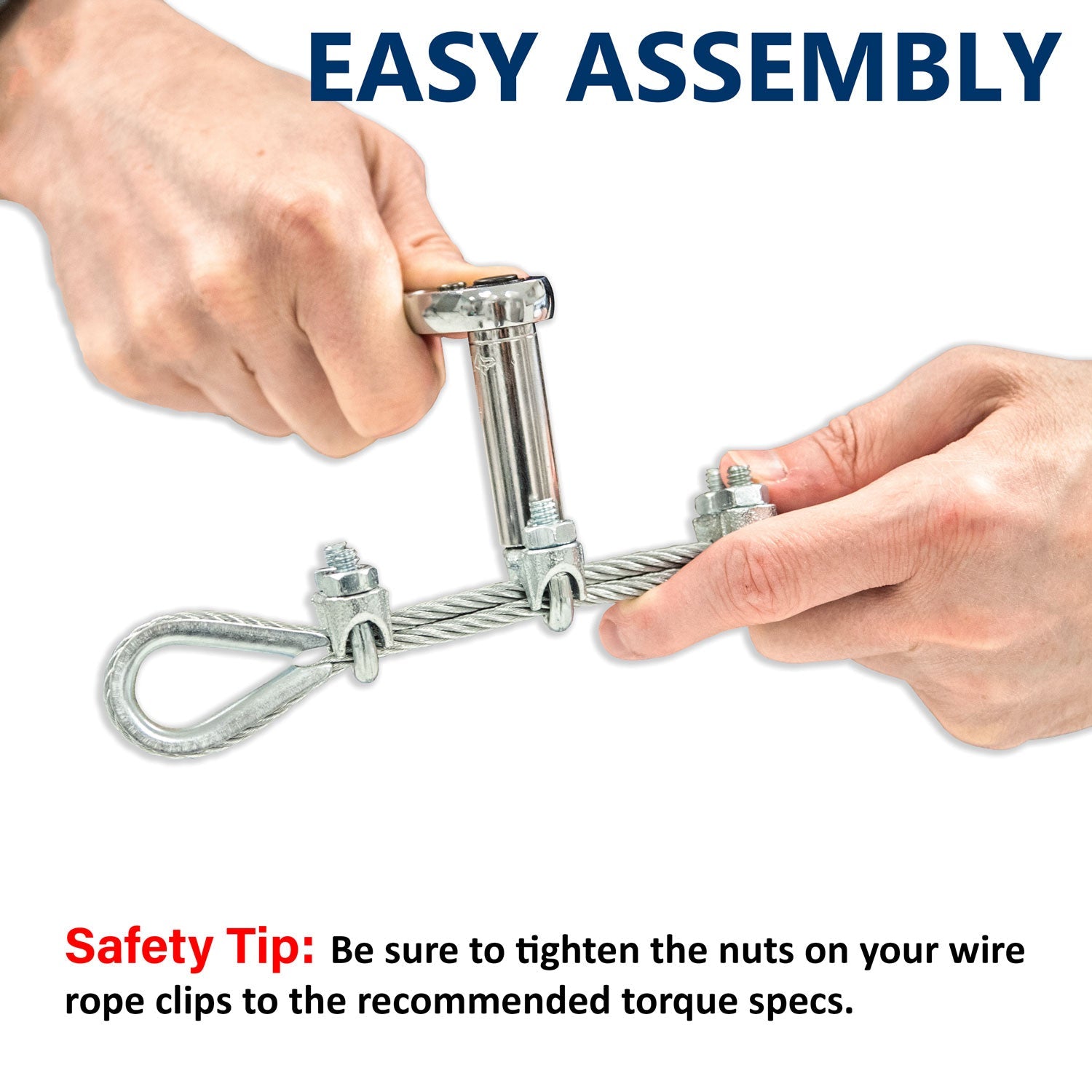 wire rope clips osha in stock