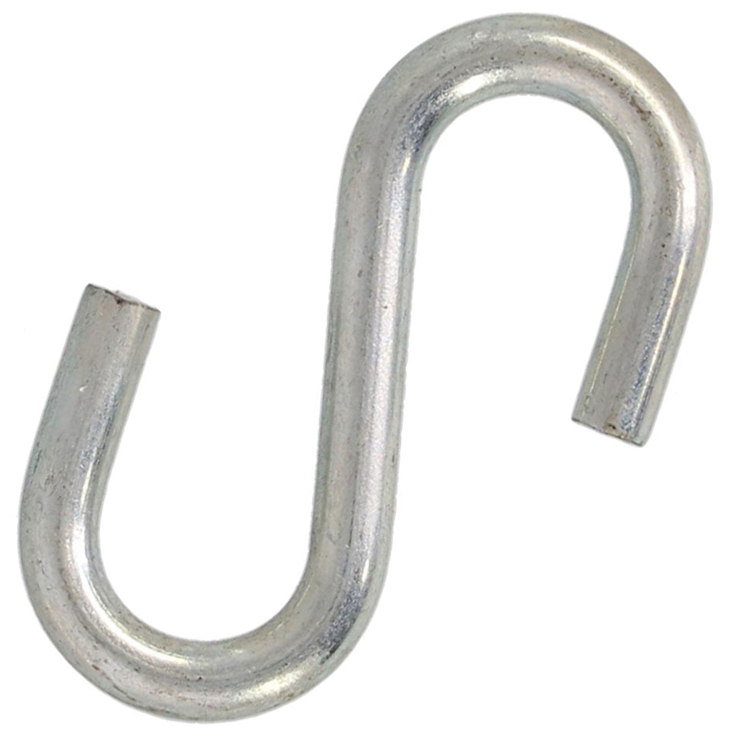 Steel XL Rust proof Pack of 10. Zinc plated Pointed end S Hooks 150mm 